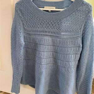 cashmere sweater— light blue